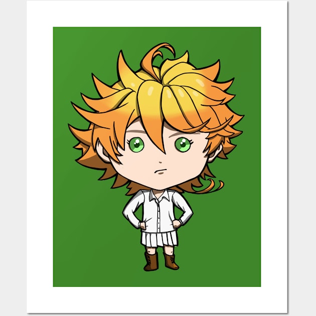 Emma - The Promised Neverland Wall Art by ybtee